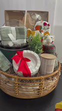 Load and play video in Gallery viewer, Olive Green Crockpot Tray Gift
