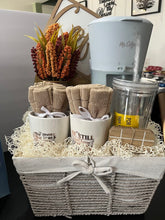 Load image into Gallery viewer, Iced Coffee Time Gift basket w/White Mr. Coffee
