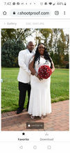 Load image into Gallery viewer, Red Roses Bridal Bouquet with Rhinestone Sparkly Cuff with Extra Bling

